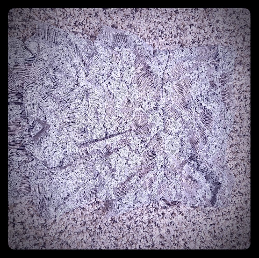 Wet Seal brown tube top